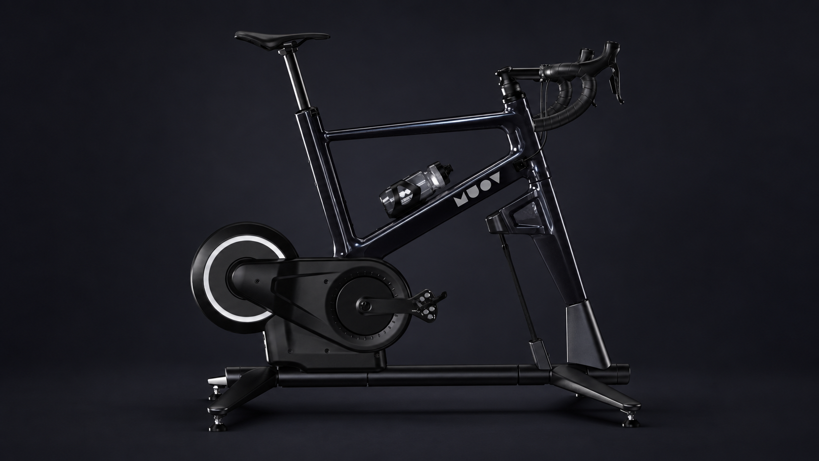 MUOV bike in Obsidian