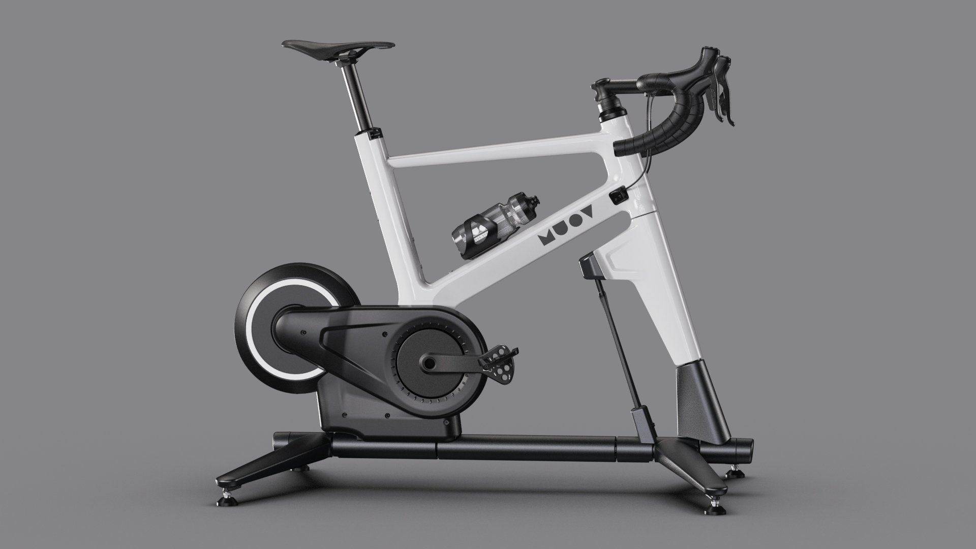MUOV Road Bike, drive-side profile